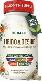 Women Libido Support Supplement with Horny Goat Weed


