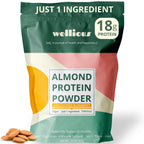 Wellious Almond Protein Powder - Plant-Based Protein for All