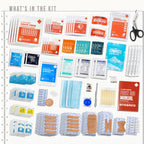 EVERLIT First Aid Kit – OSHA/ANSI Compliant Medical Kit


