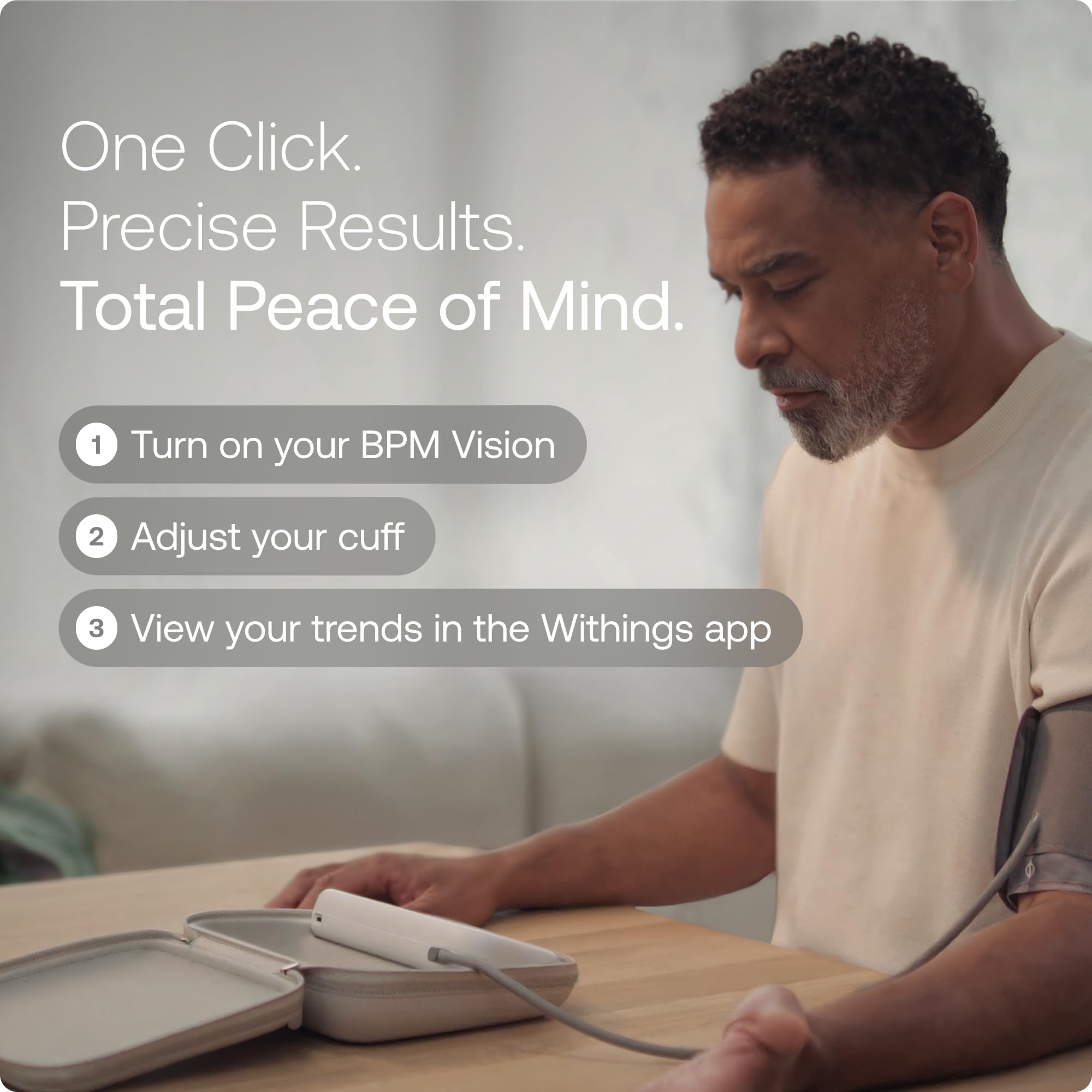 Withings BPM Vision Blood Pressure Monitor | Accurate Readings

