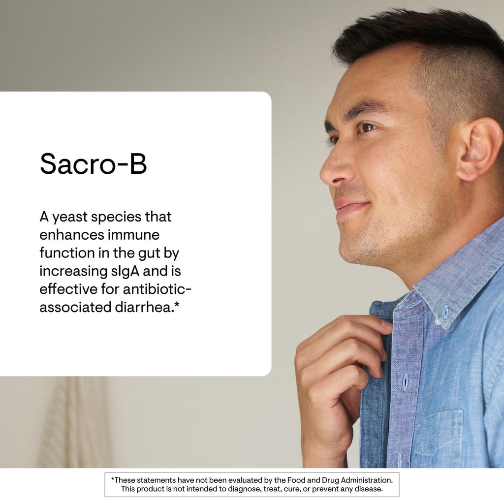 Thorne Probiotic Sacro-B Saccharomyces boulardii

