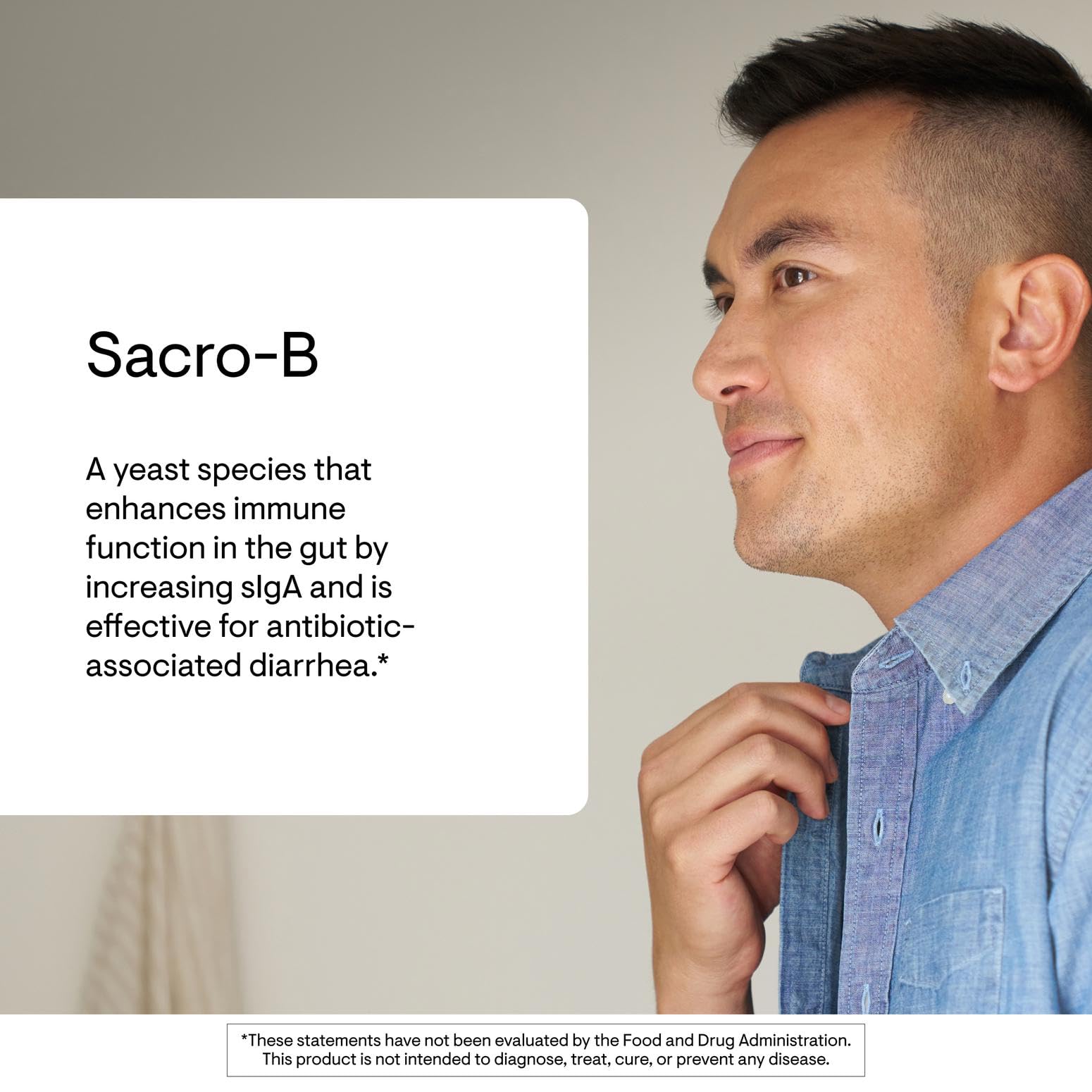 Thorne Probiotic Sacro-B Saccharomyces boulardii

