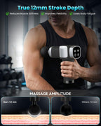 CAMEFER Deep Tissue Massage Gun – Handheld Percussion

