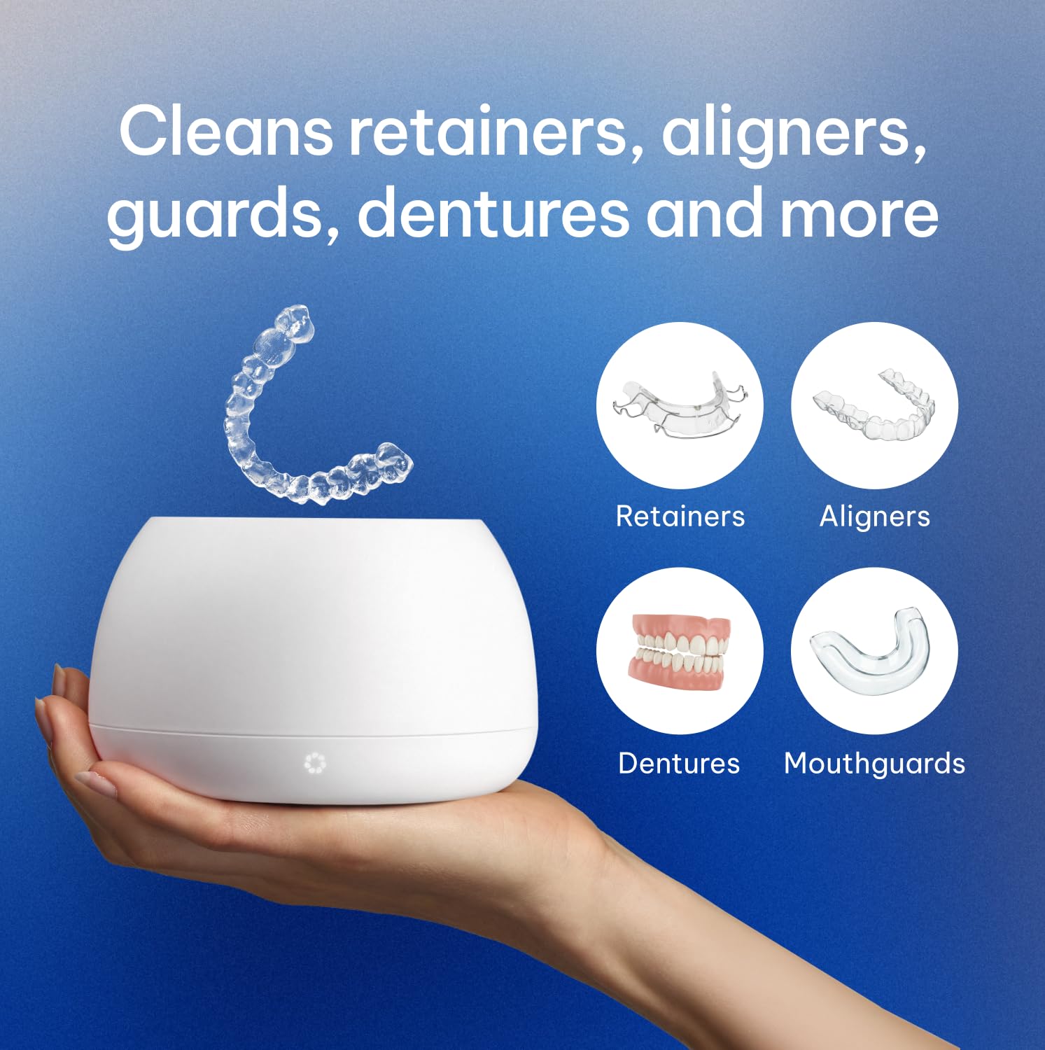 Ultrasonic Retainer Cleaner Zima Dental Pod PRO

