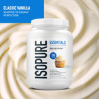 Whey Protein Powder Isopure Essentials with Vitamins

