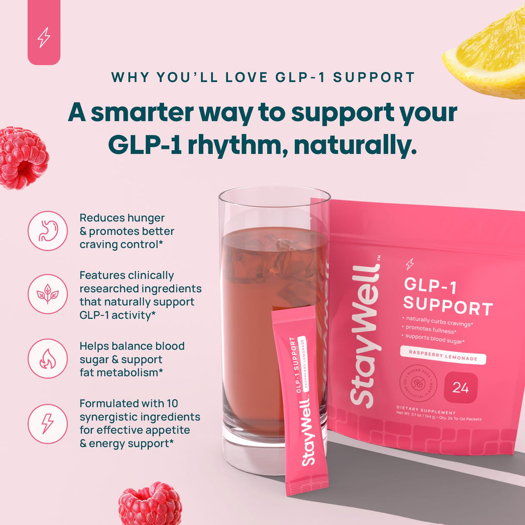 GLP-1 Supplement Drink Mix for Appetite Support

