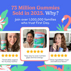 First Day Women's Multivitamin Gummies for Energy

