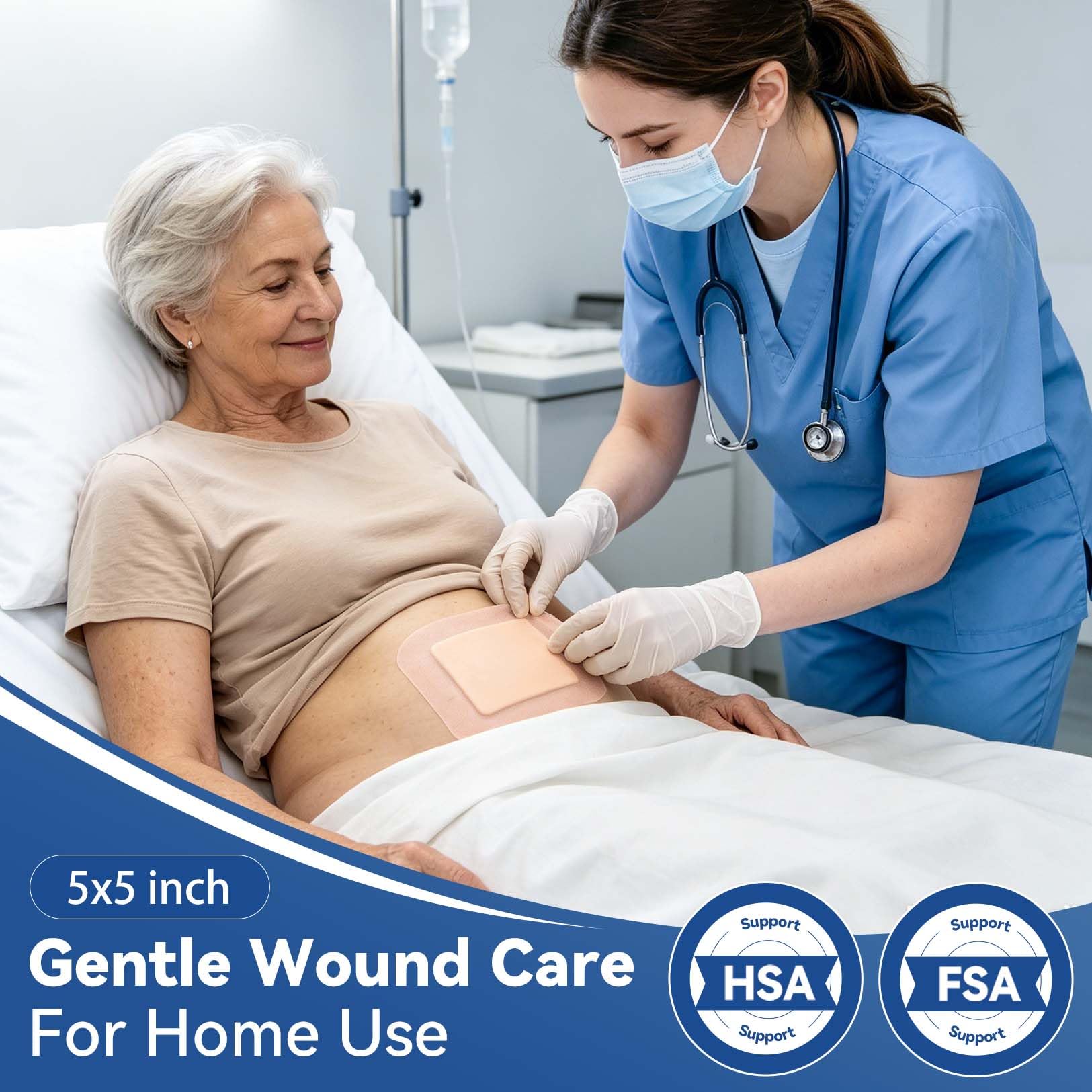 Dimora Silicone Wound Dressings with Gentle Adhesive

