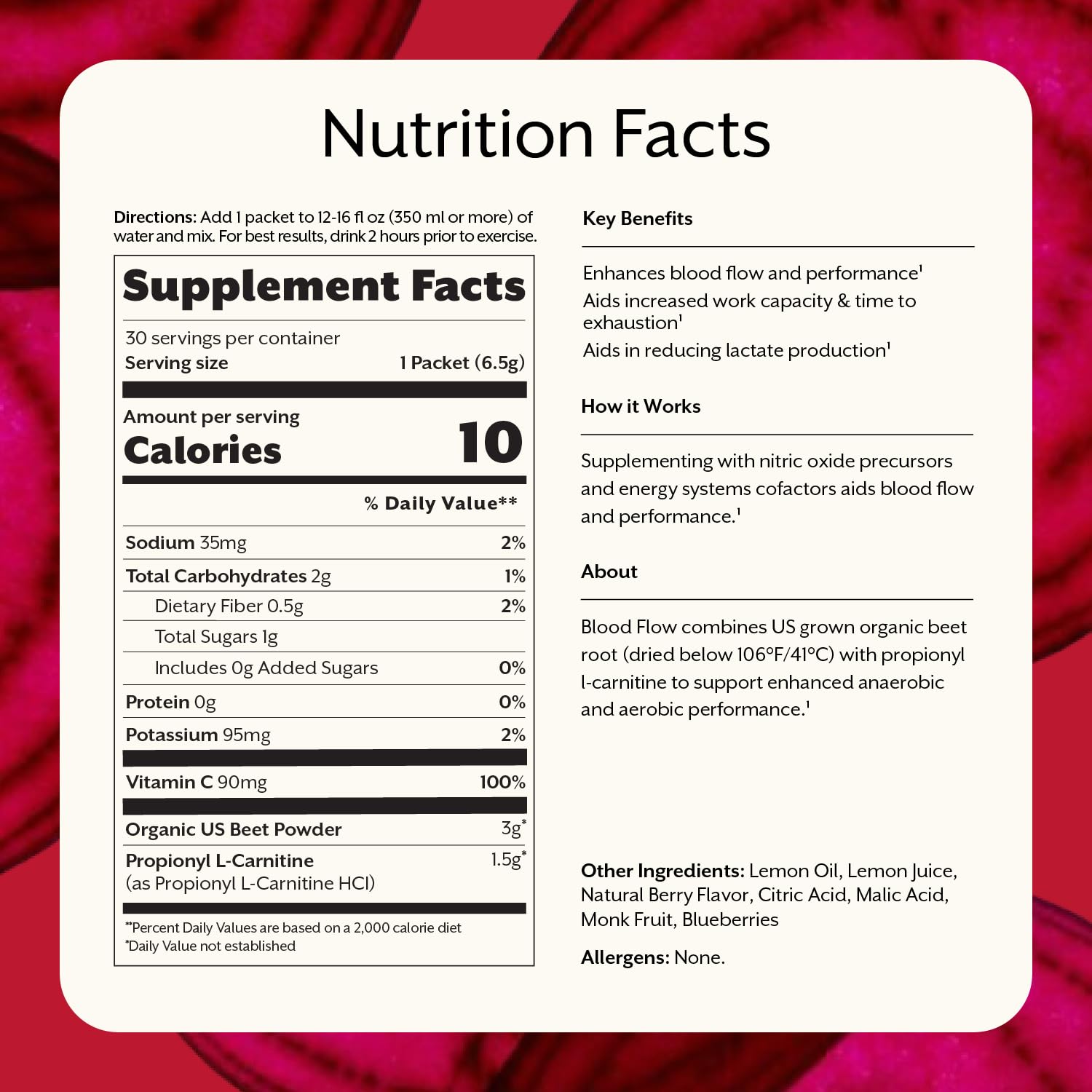 Promix Nitric Oxide Blood Flow Supplement

