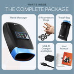 LifePro Legra Hand Massager with Heat and Compression

