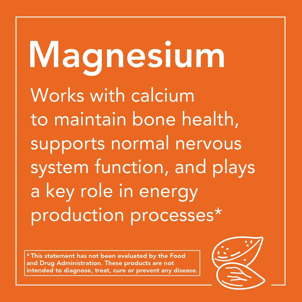 NOW Magnesium Citrate 200 mg – Nervous System Support

