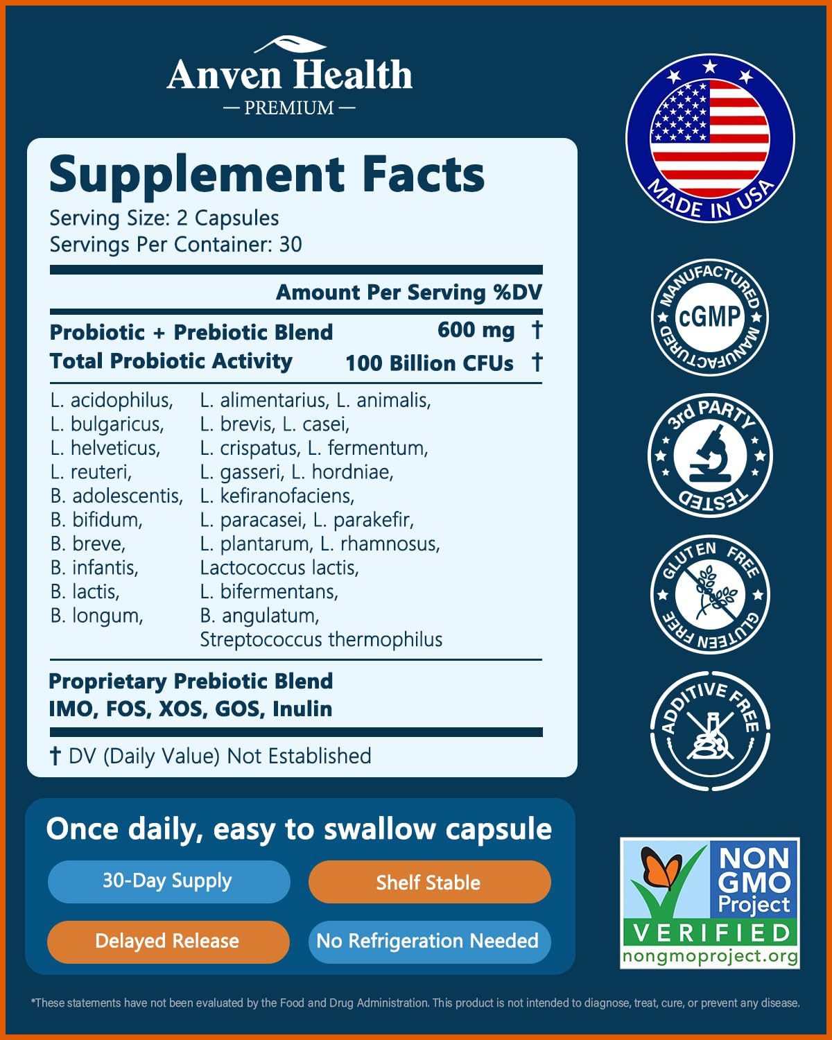 Digestive Health Dietary Supplement | Gut Support

