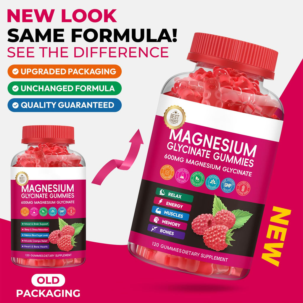 Magnesium Glycinate Gummies with Calcium & Vitamin B6

