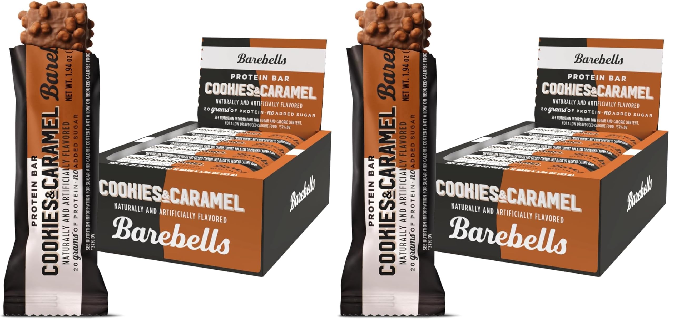 Barebells Protein Bar - 20g Protein, No Added Sugar - High Protein Snack