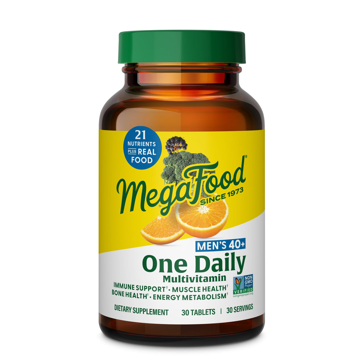 MegaFood Men 40+ One Daily Multivitamin - Real Food