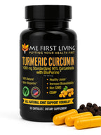Me First Living Turmeric Curcumin Supplement | Joint Support

