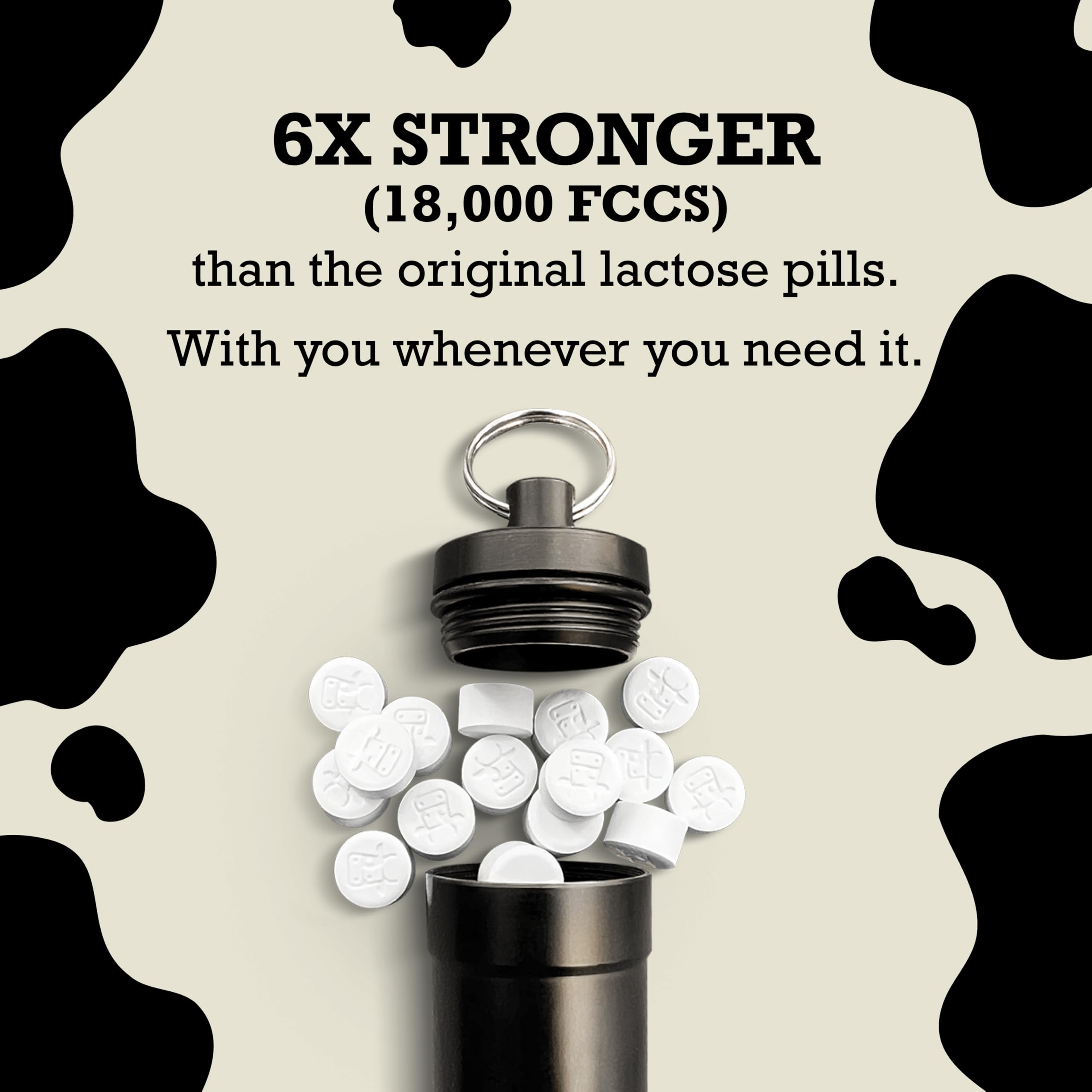 DairyPill Lactase Enzyme High-Potency Digestive Support

