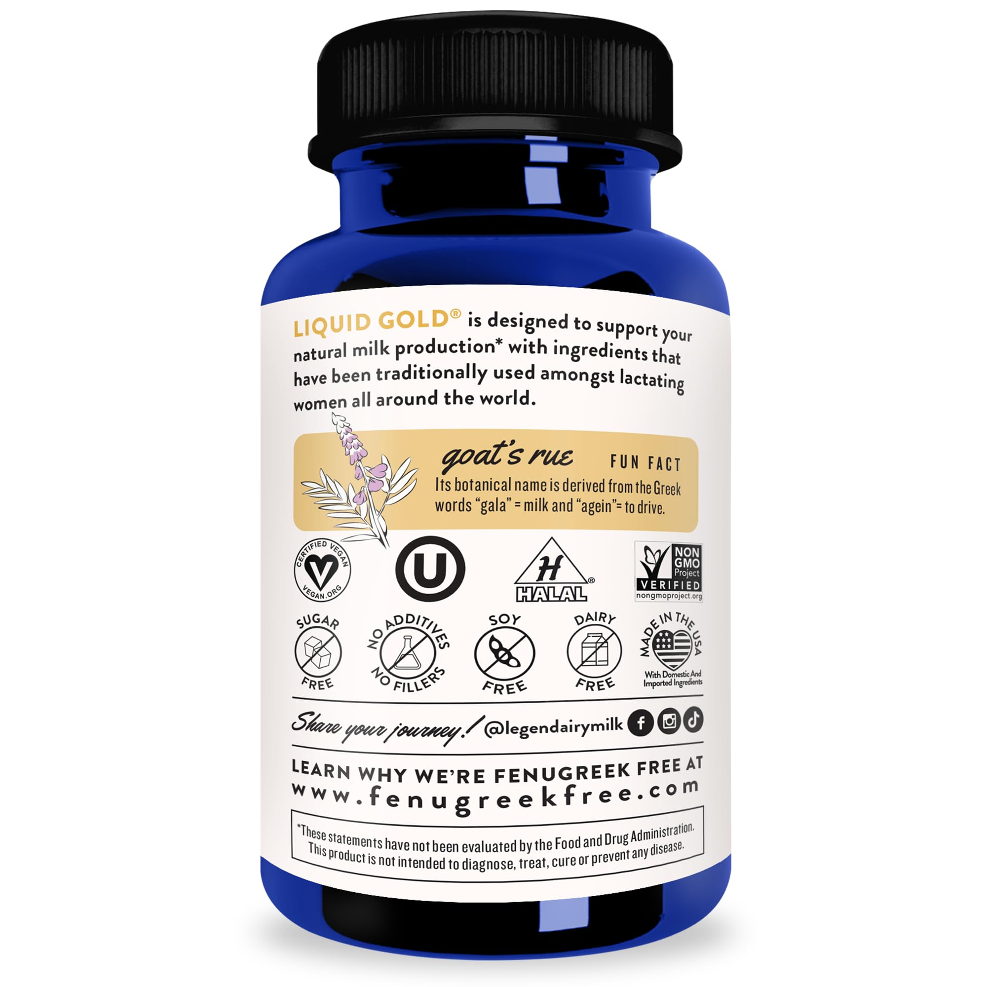 Legendairy Milk Liquid Gold Lactation Support | Herbal

