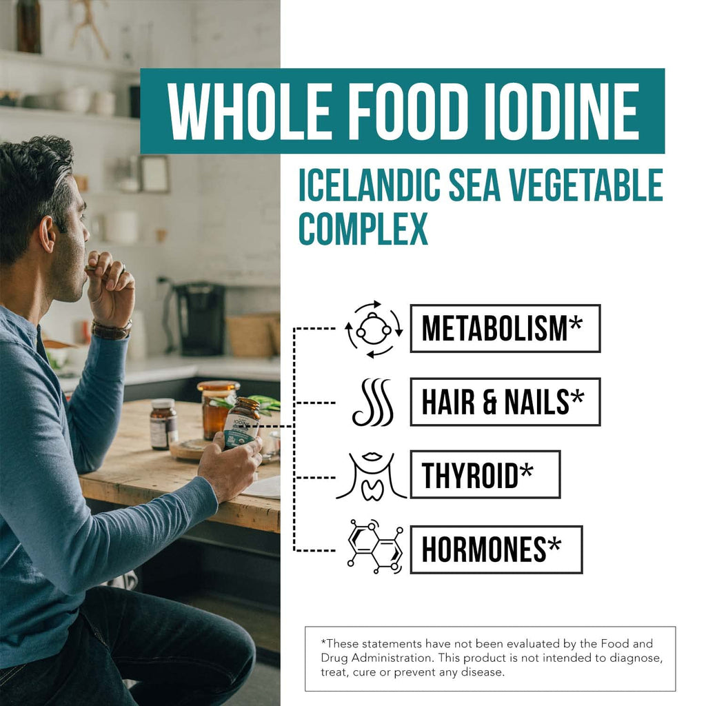Organic Iodine Supplement | Sea Vegetable Complex

