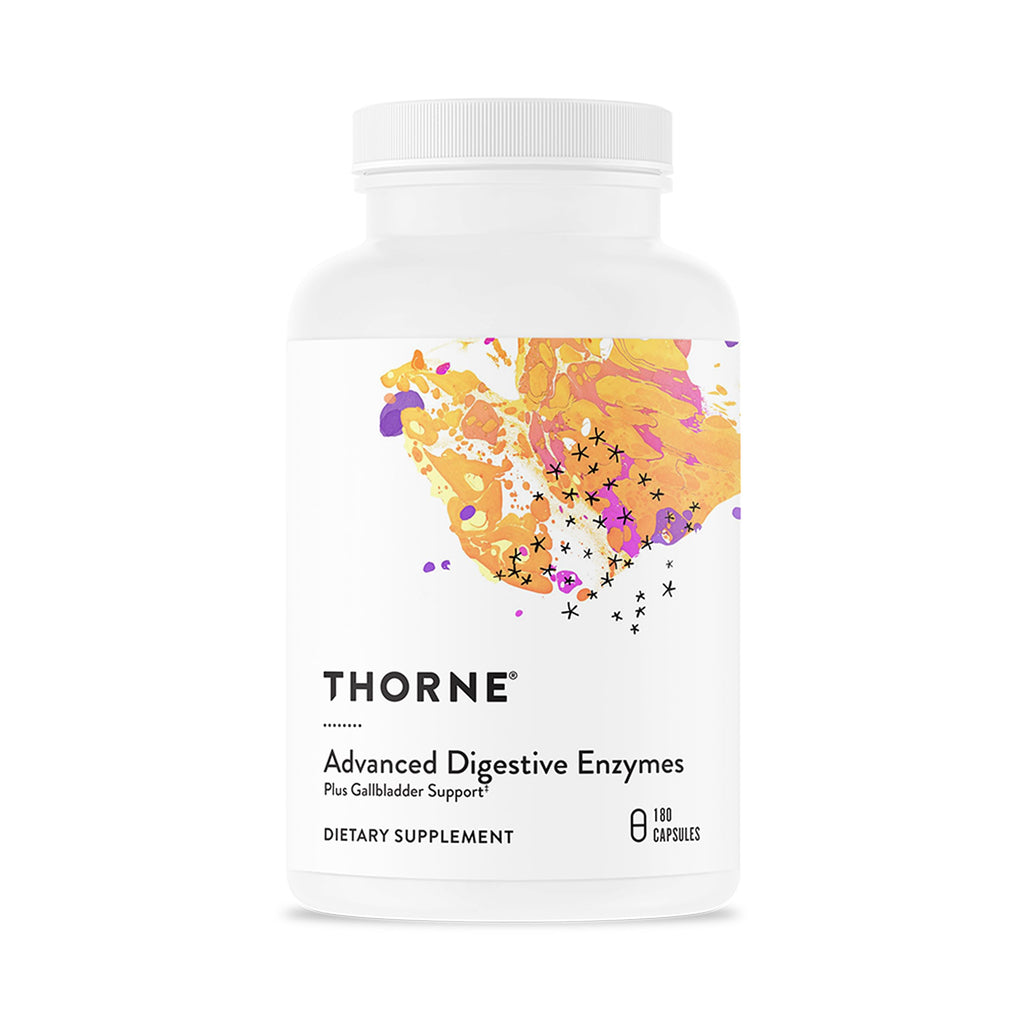 Thorne Digestive Enzymes Supplement with Pepsin and Ox Bile

