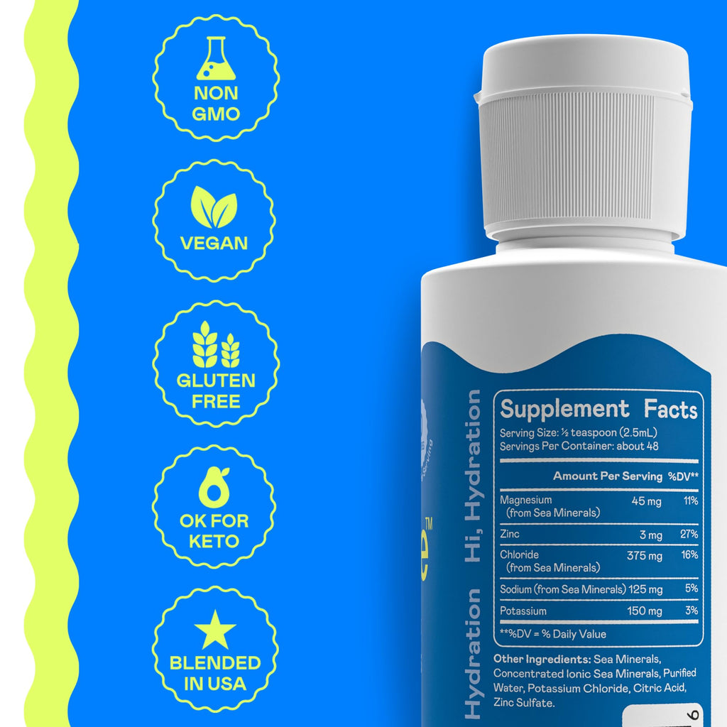 Hi-Lyte Electrolyte Drops Hydration Formula

