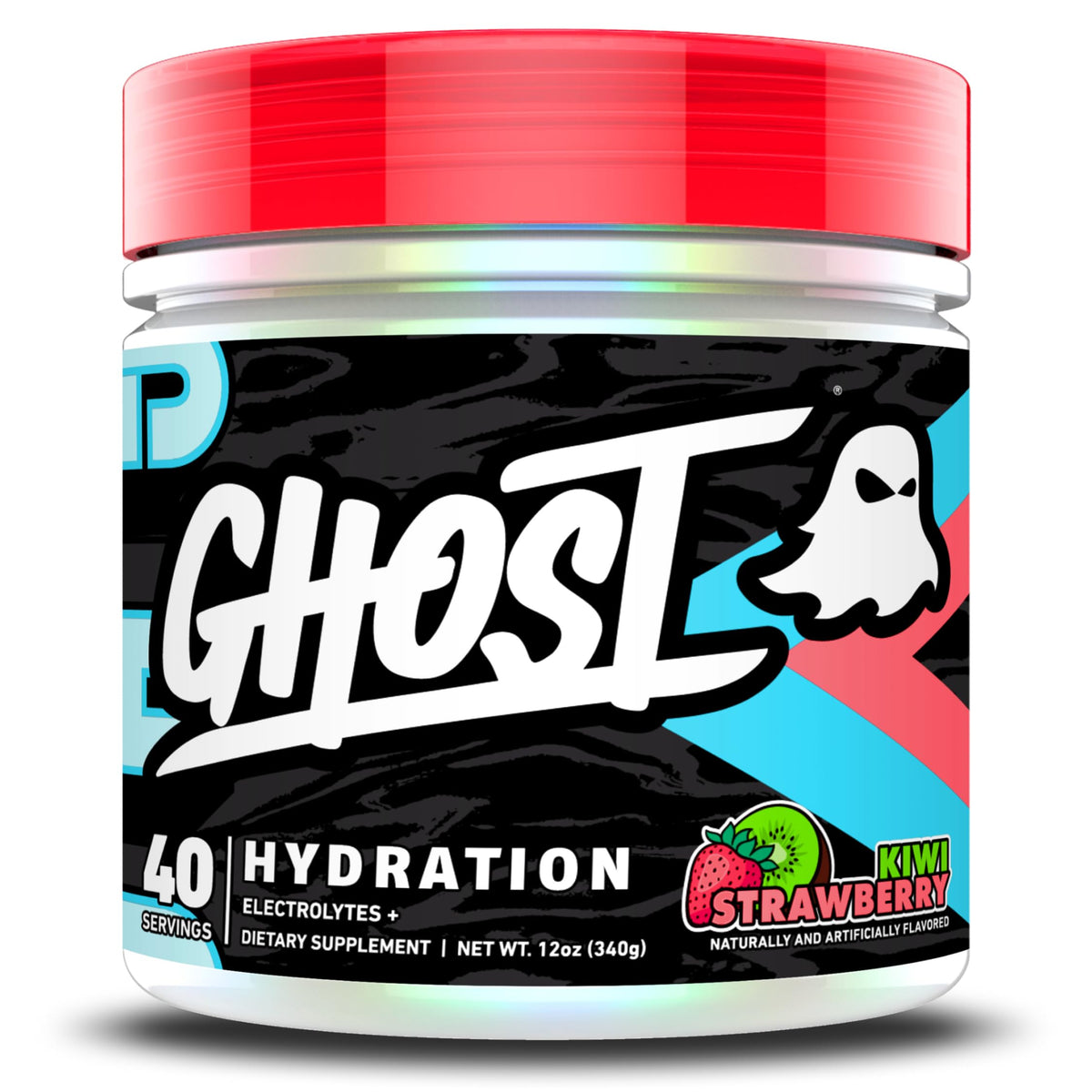 GHOST Hydration Electrolyte Drink Mix - Sugar Free, Caffeine Free