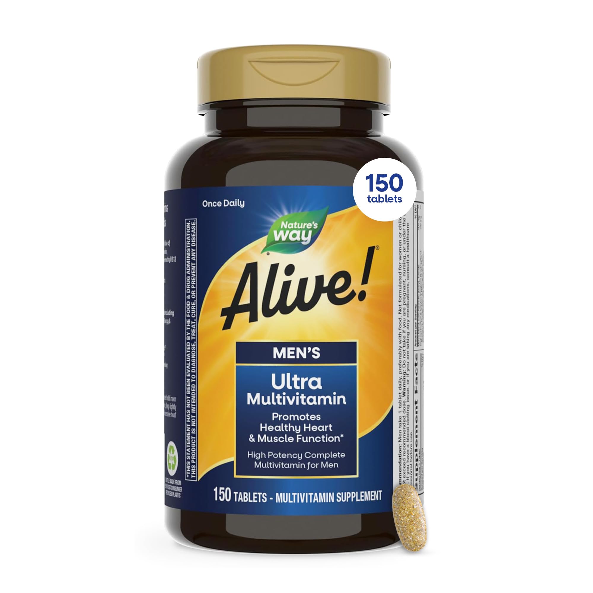 Alive Men's Multivitamin by Nature's Way - Ultra Potency

