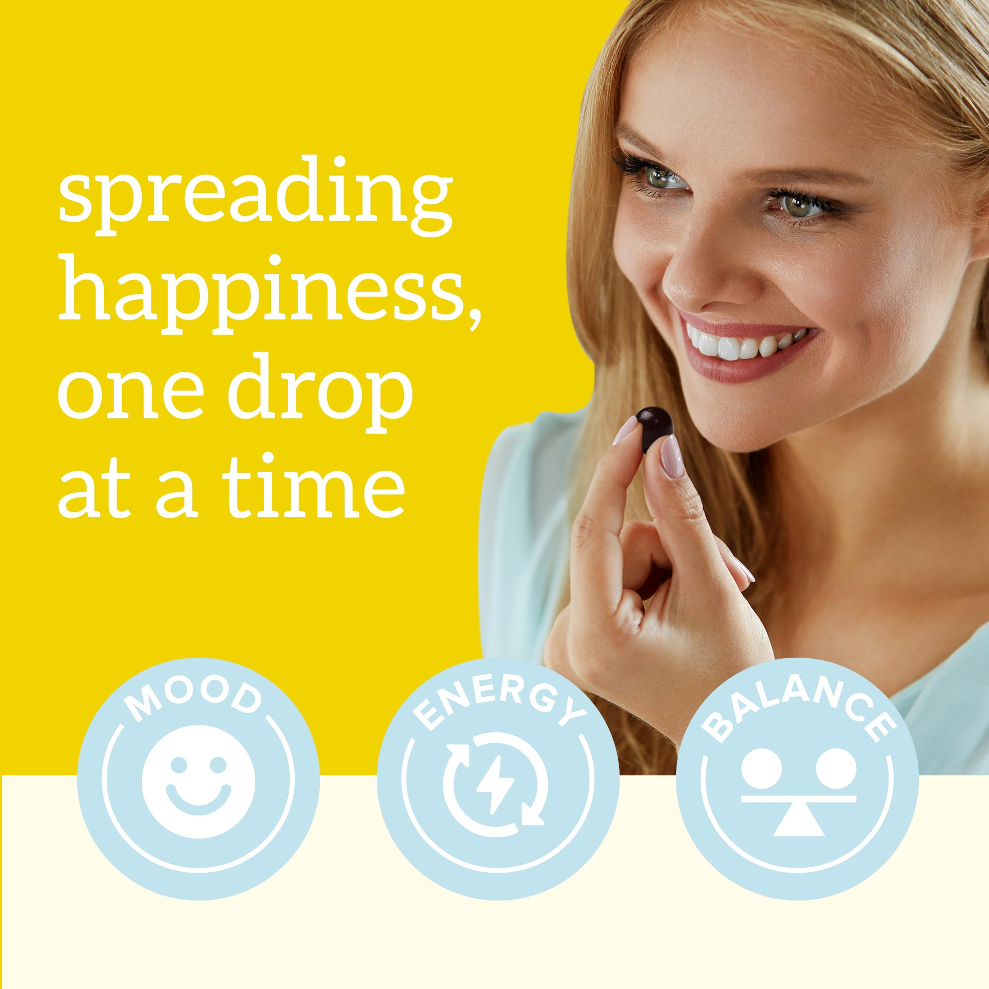 Organifi Happy Drops Mood Gummies for Daily Mood Support

