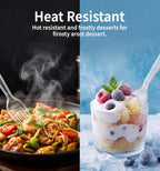 Voatree Disposable Clear Plastic Cutlery - BPA-Free

