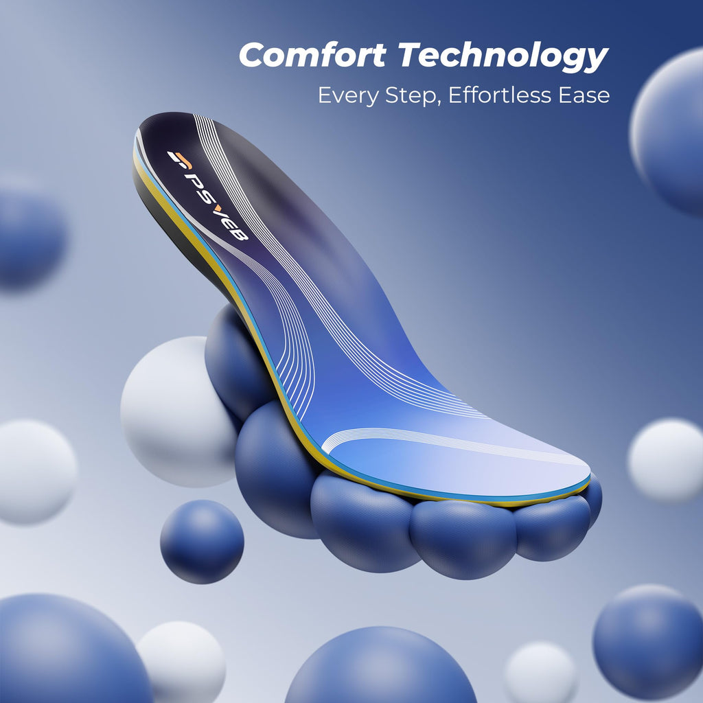 Heavy Duty Orthotics Insoles for Plantar Fasciitis | Arch Support

