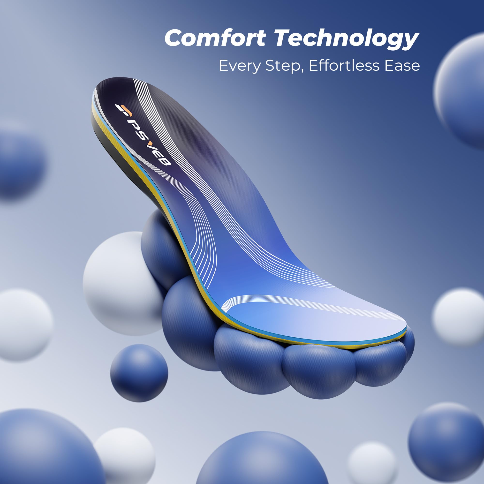 Heavy Duty Orthotics Insoles for Plantar Fasciitis | Arch Support

