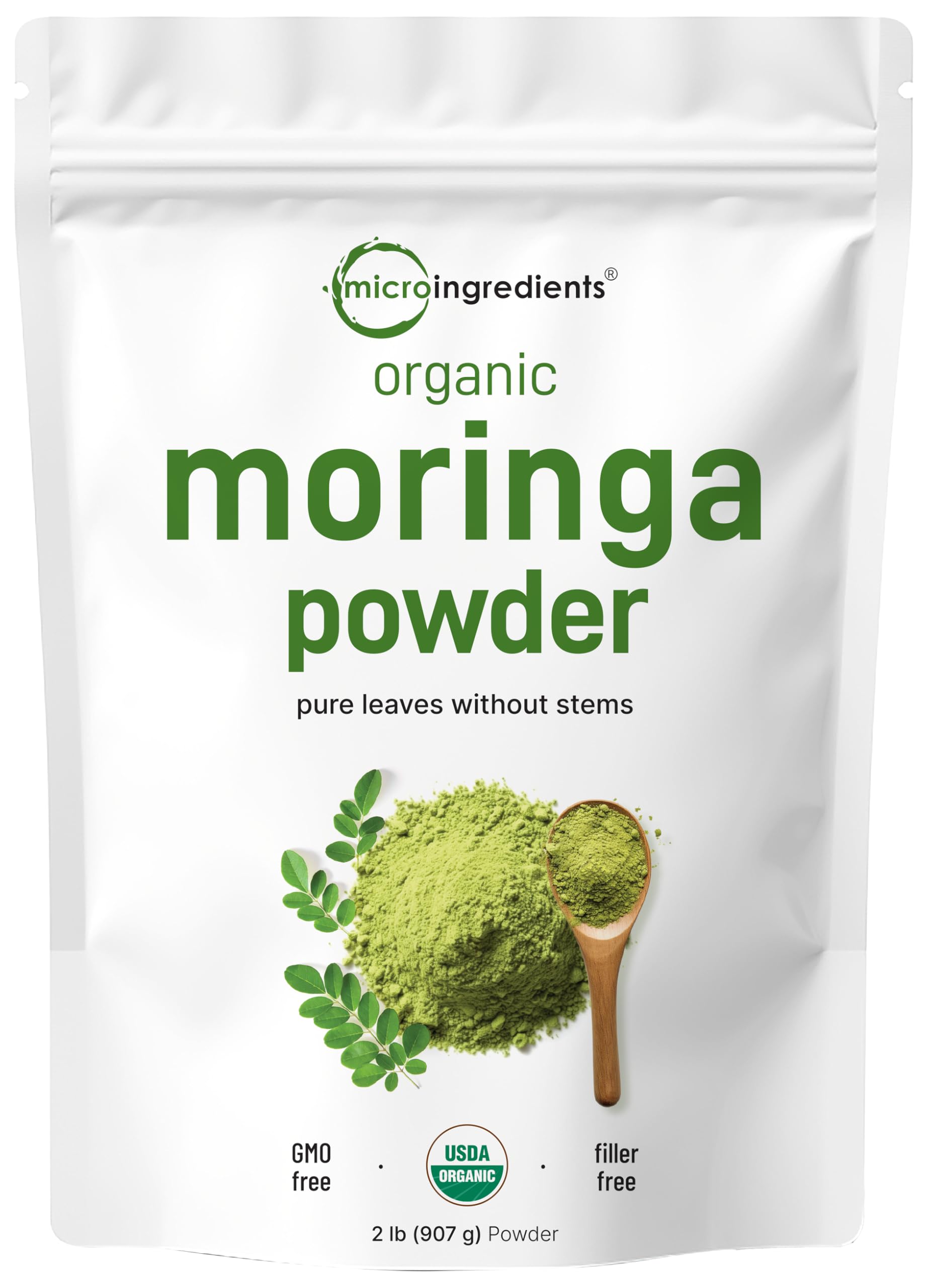 Micro Ingredients Organic Moringa Leaf Powder - USDA Organic

