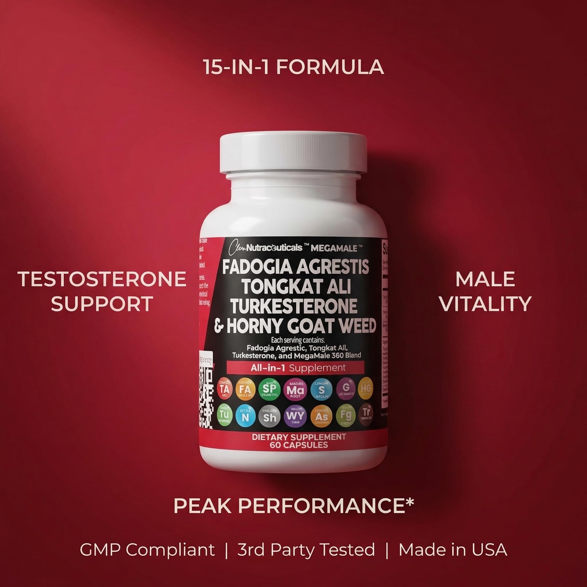 Herbal Supplement by Clean Nutraceuticals 16-in-1

