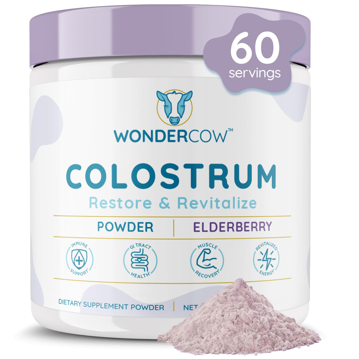 WonderCow Colostrum Powder for Gut Health and Wellness