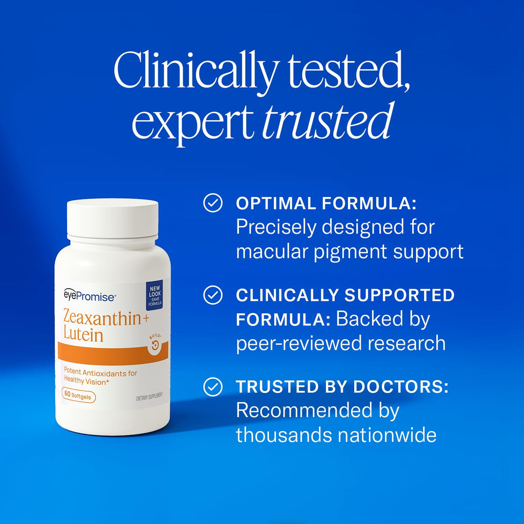 EyePromise Zeaxanthin + Lutein Eye Health Supplements

