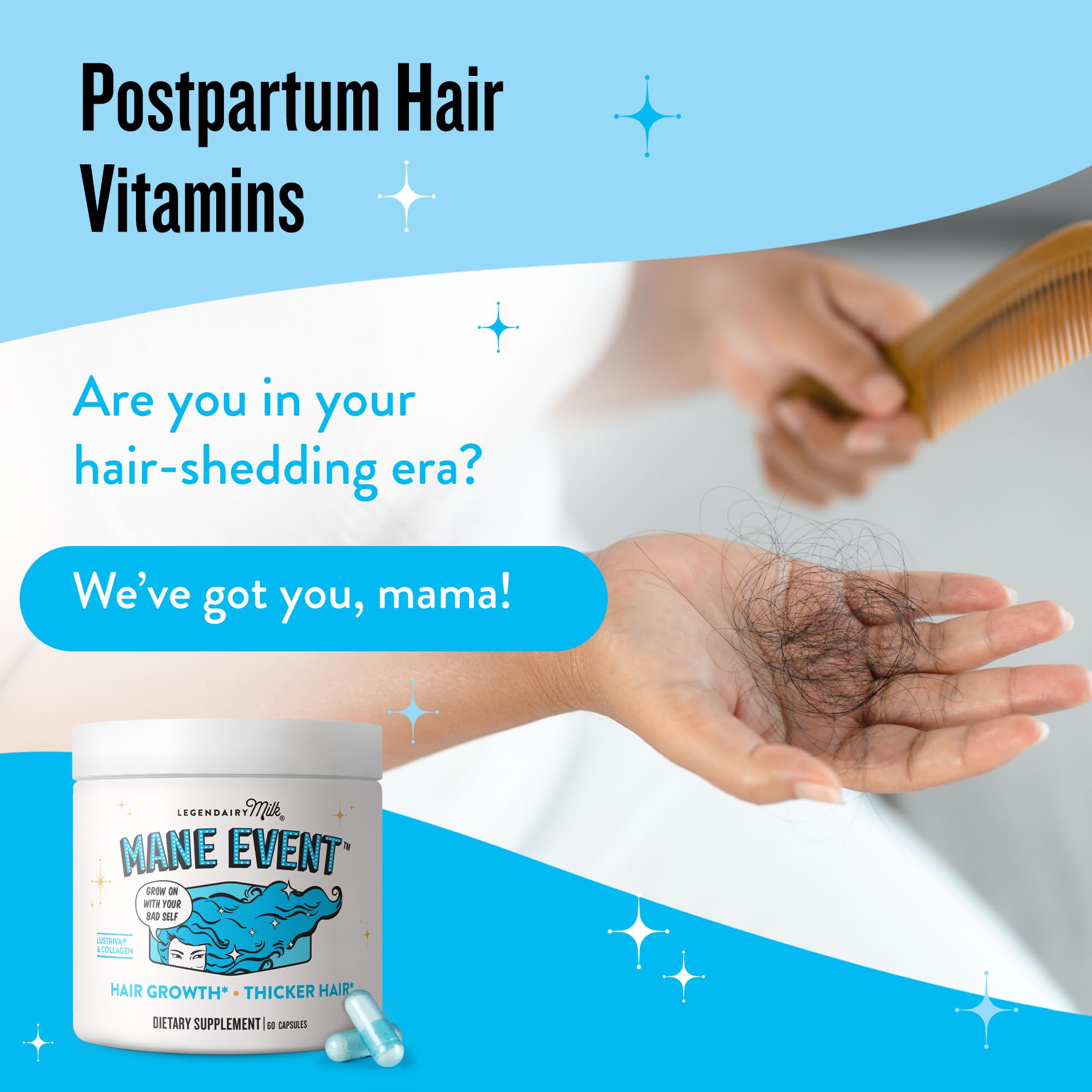 Hair Growth Vitamins for Women | Legendairy Milk Mane Event

