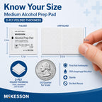 McKesson Alcohol Prep Pads - Sterile 70% Isopropyl Alcohol

