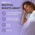 Melatonin Sleep Support Capsules with Herbal Blend

