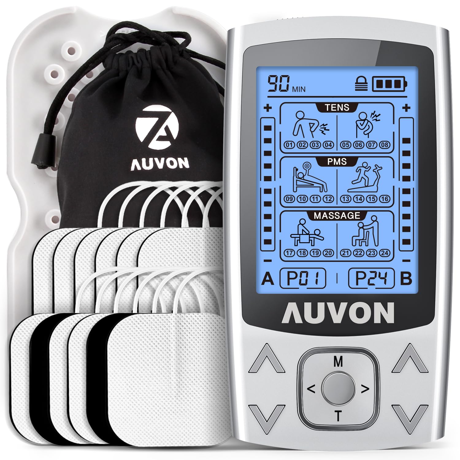 AUVON Electrical Stimulation Device for Pain Relief

