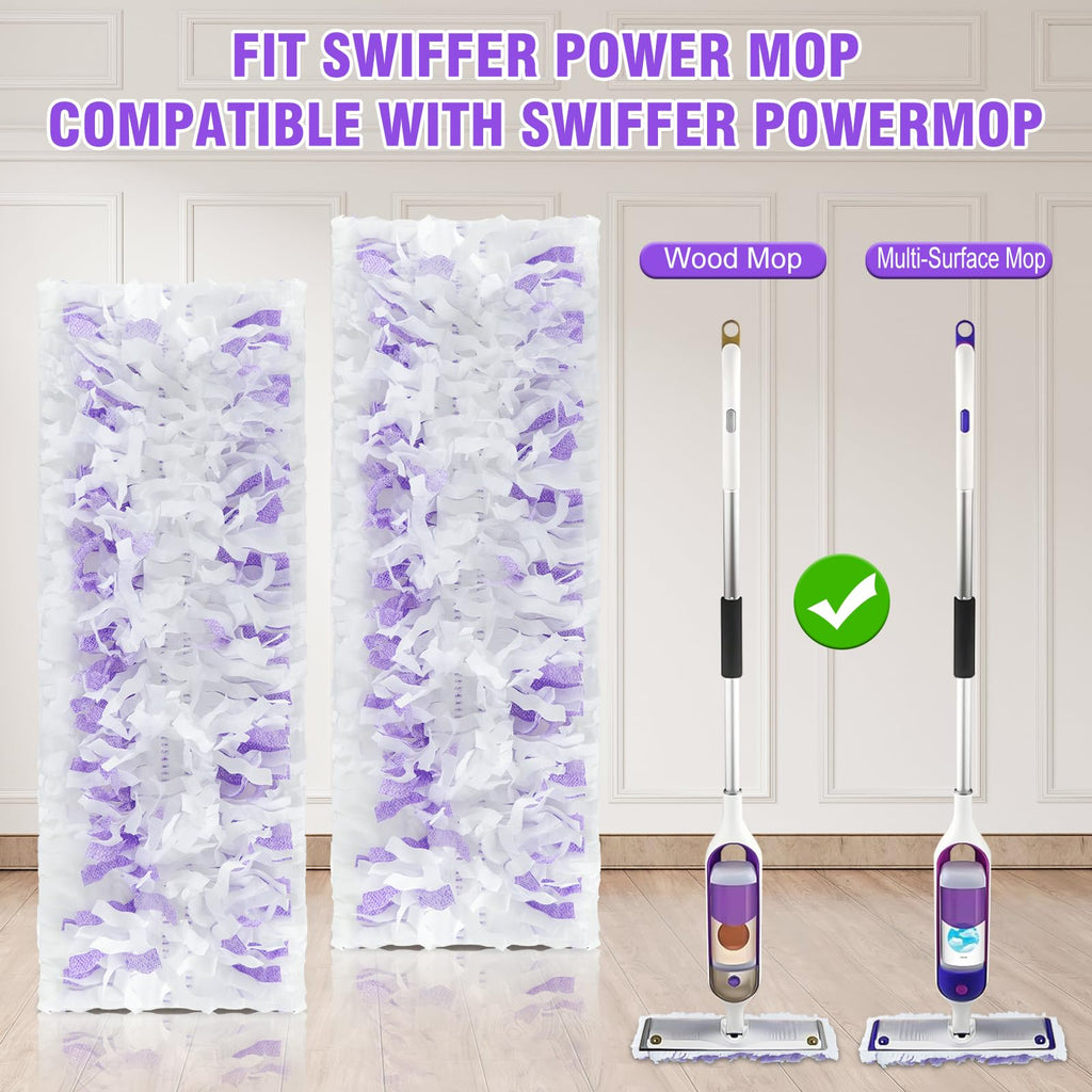 Swiffer Power Mop Refill Pads | Wet & Dry Cleaning

