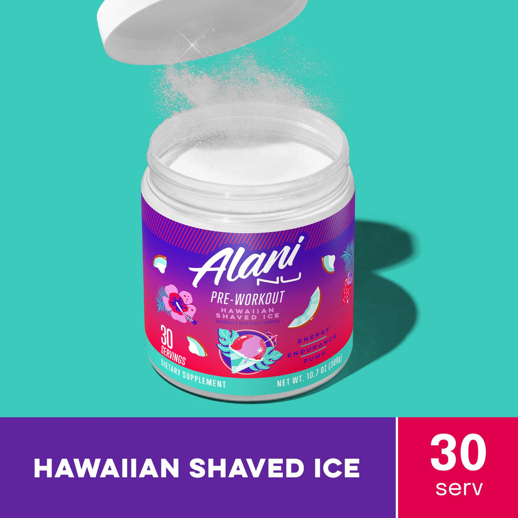 Alani Nu Pre-Workout Powder Sugar Free 200mg Caffeine

