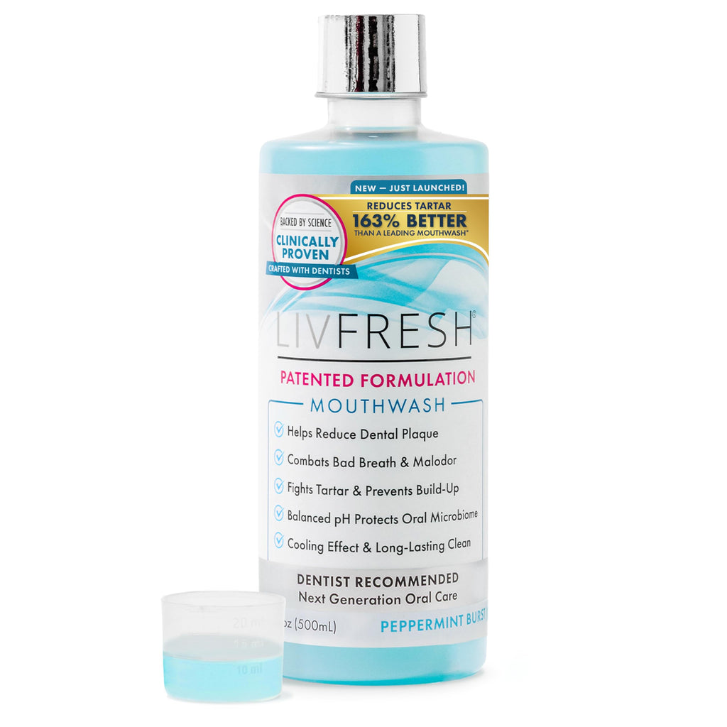 LIVFRESH Mouthwash - Clinically Proven Oral Care

