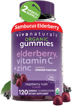 Viva Naturals Immune Support Gummies | Organic

