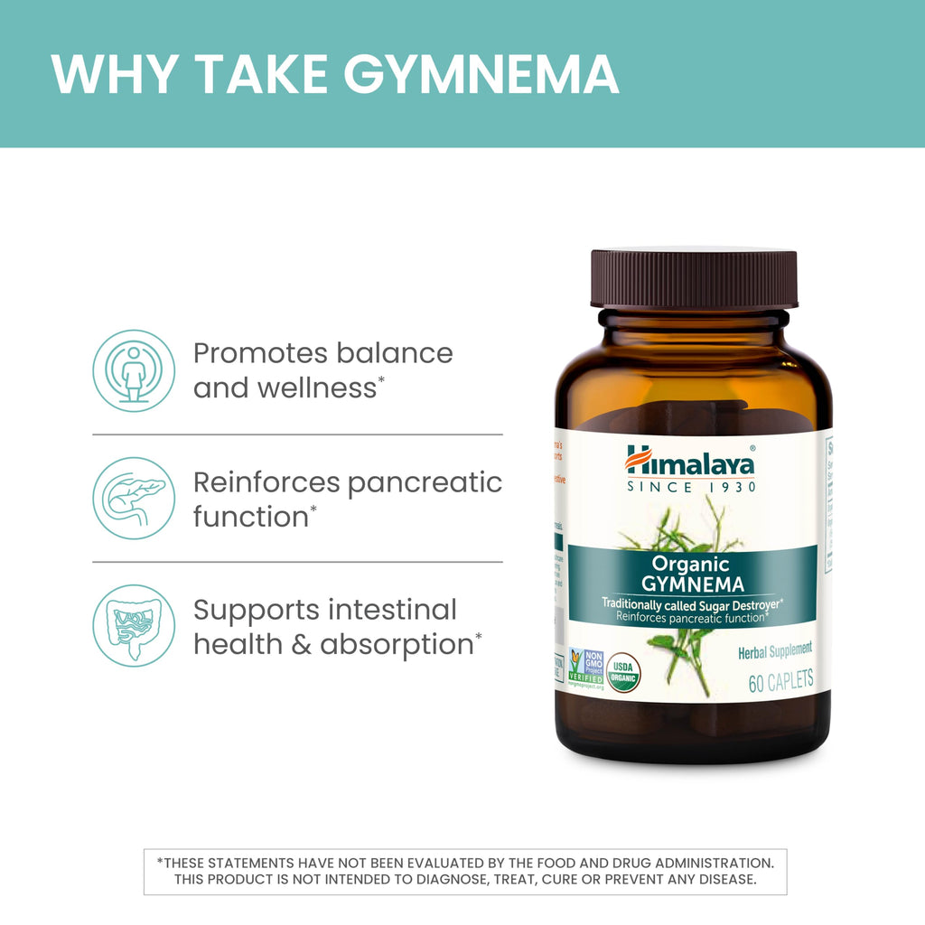 Gymnema Sylvestre Extract 700mg Himalaya Organic

