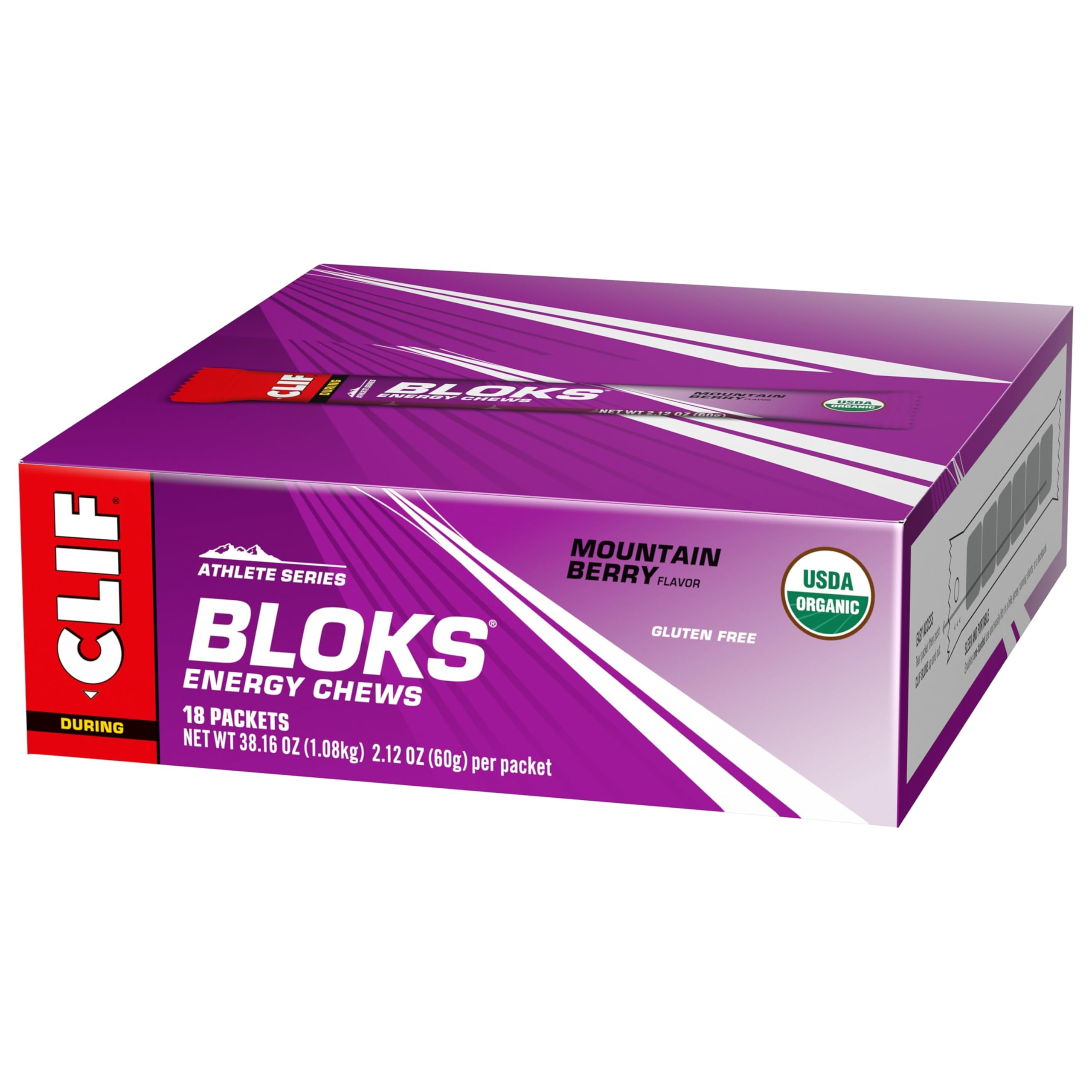 CLIF BLOKS Energy Chews - Plant-Based Quick Carbs

