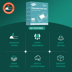MILDPLUS Disposable Bed Pads for Incontinence

