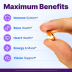 InnovixLabs Vitamin D3 K2 MK4 MK7 for Bone Health

