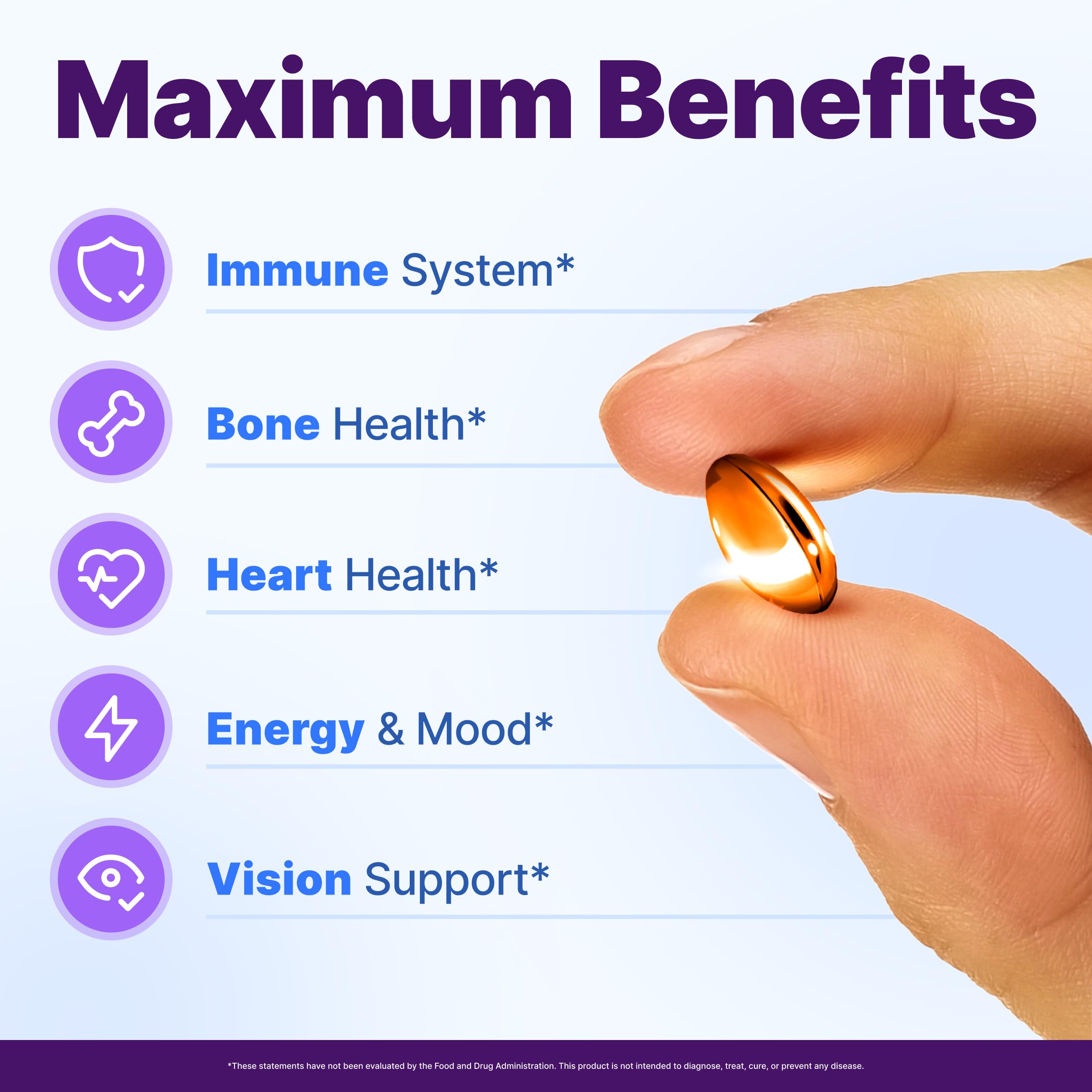 InnovixLabs Vitamin D3 K2 MK4 MK7 for Bone Health

