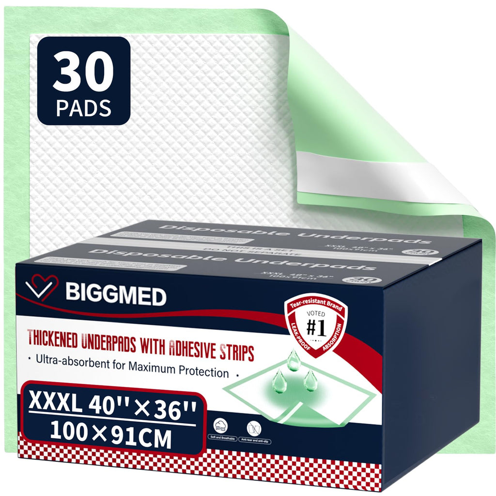 BIGGMED Disposable Bed Pads Large Underpad