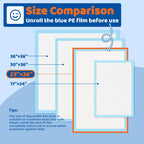 AAY Disposable Bed Pads - Six-Layer Absorbent Underpads

